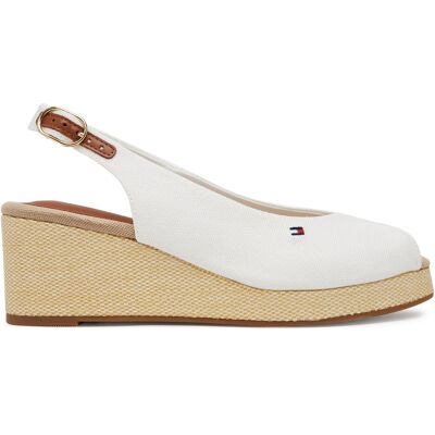Espadrilles Tommy Hilfiger Flag Mid Wedge Espad Slingback FW0FW08595 Weiß 40 female Espadrilles Tommy Hilfiger Flag Mid Wedge Espad Slingback FW0FW08595 Weiß 40 female