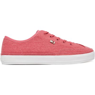Sneakers Tommy Hilfiger Washed Canvas Vulc Sneaker FW0FW08894 Rosa 37 female Sneakers Tommy Hilfiger Washed Canvas Vulc Sneaker FW0FW08894 Rosa 37 female