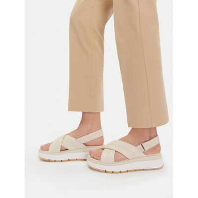 Sandalen Clarks Tuscan Cross 26181470 Écru 37 female Sandalen Clarks Tuscan Cross 26181470 Écru 37 female
