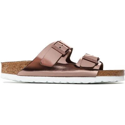 Pantoletten Birkenstock Arizona Metallic 0952093 Rosa 35 female Pantoletten Birkenstock Arizona Metallic 0952093 Rosa 35 female