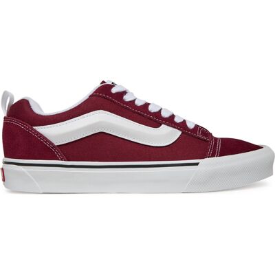 Sneakers aus Stoff Vans Knu Skool VN000D22ZCF1 Dunkelrot 42 male Sneakers aus Stoff Vans Knu Skool VN000D22ZCF1 Dunkelrot 42 male