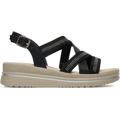 Sandalen Clara Barson WS2506-09 Schwarz 36 female Sandalen Clara Barson WS2506-09 Schwarz 36 female
