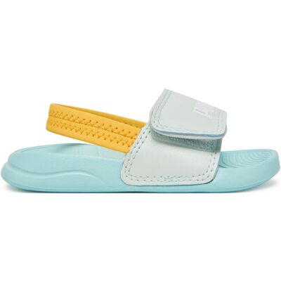 PUMA Popcat 20 Backstrap AC Sandalen - Mädchen Jungen - Blau - Sommerschuhe PUMA Popcat 20 Backstrap AC Sandalen - Mädchen Jungen - Blau - Sommerschuhe
