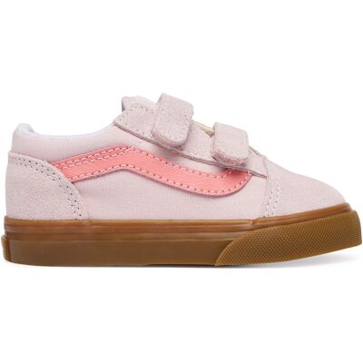 Sneakers aus Stoff Vans Old Skool V VN000VB2GSF1 Hellrosa 21 female Sneakers aus Stoff Vans Old Skool V VN000VB2GSF1 Hellrosa 21 female