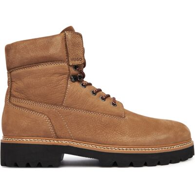 Schnürschuhe HUGO Draven 50552695 Beige 46 male Schnürschuhe HUGO Draven 50552695 Beige 46 male