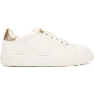 Sneakers Tommy Hilfiger Low Cut Sneaker T3A9-33983-1355 S Weiß 31 female Sneakers Tommy Hilfiger Low Cut Sneaker T3A9-33983-1355 S Weiß 31 female