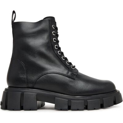 Schnürschuhe LOVE MOSCHINO JA24085G0NIA000A Schwarz 39 female Schnürschuhe LOVE MOSCHINO JA24085G0NIA000A Schwarz 39 female