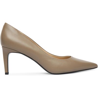 High Heels Calvin Klein Ess Stiletto 70 HW0HW02607 Beige 38 female High Heels Calvin Klein Ess Stiletto 70 HW0HW02607 Beige 38 female