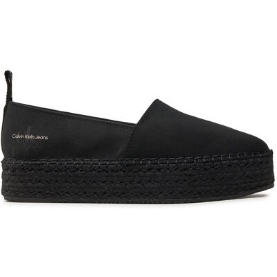 Espadrilles Calvin Klein Jeans Platform Espadrille Mix Ml Mtl YW0YW01622 Schwarz 39 female Espadrilles Calvin Klein Jeans Platform Espadrille Mix Ml Mtl YW0YW01622 Schwarz 39 female