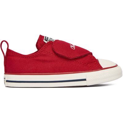 Sneakers aus Stoff Converse Chuck Taylor All Star One Strap Hearts A19068C Rot 22 female Sneakers aus Stoff Converse Chuck Taylor All Star One Strap Hearts A19068C Rot 22 female
