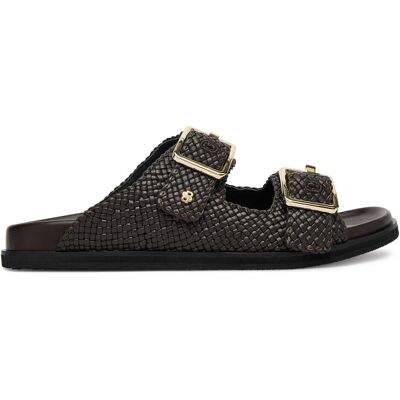 Pantoletten BOSS Freyah 50563359 Braun 39 female Pantoletten BOSS Freyah 50563359 Braun 39 female