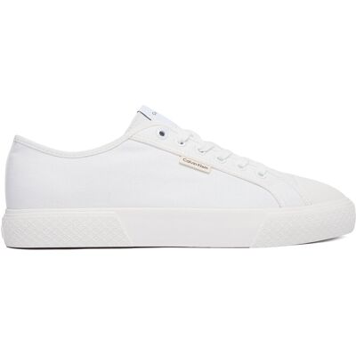 Sneakers aus Stoff Calvin Klein Vulc Laceup Cv HM0HM02121 Weiß 41 male Sneakers aus Stoff Calvin Klein Vulc Laceup Cv HM0HM02121 Weiß 41 male