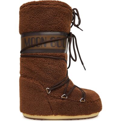 Schneeschuhe Moon Boot Mb Icon Fleece 80D1403080 Braun 27_30 unisex Schneeschuhe Moon Boot Mb Icon Fleece 80D1403080 Braun 27_30 unisex