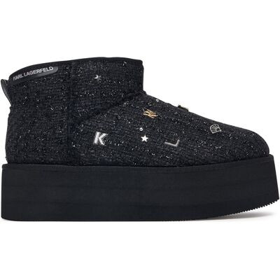 Schneeschuhe KARL LAGERFELD Thermo Charms & Studs KL48524B Schwarz 40 female Schneeschuhe KARL LAGERFELD Thermo Charms & Studs KL48524B Schwarz 40 female