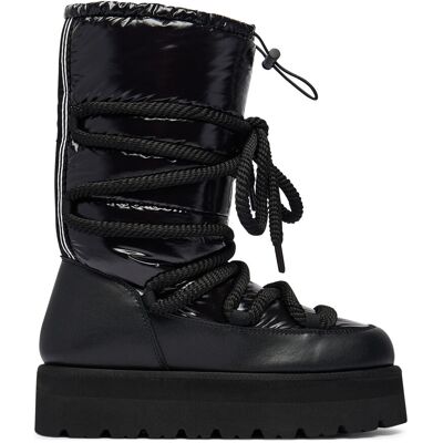 Schneeschuhe KARL LAGERFELD Skylar Ski KL49686 Schwarz 37 female Schneeschuhe KARL LAGERFELD Skylar Ski KL49686 Schwarz 37 female