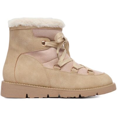 Schneeschuhe DeeZee 17125-1-BEIGE PU Beige 37 female Schneeschuhe DeeZee 17125-1-BEIGE PU Beige 37 female