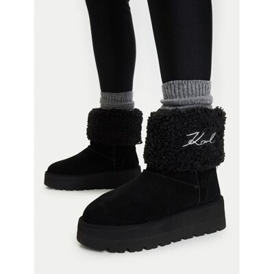 Schneeschuhe KARL LAGERFELD KL48653 Schwarz 37 female Schneeschuhe KARL LAGERFELD KL48653 Schwarz 37 female