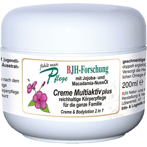 BJH Natur- und Resonanzforschung AG BJH Creme Multiaktiv plus 2in1 Bodycreme & Lotion 200 Milliliter