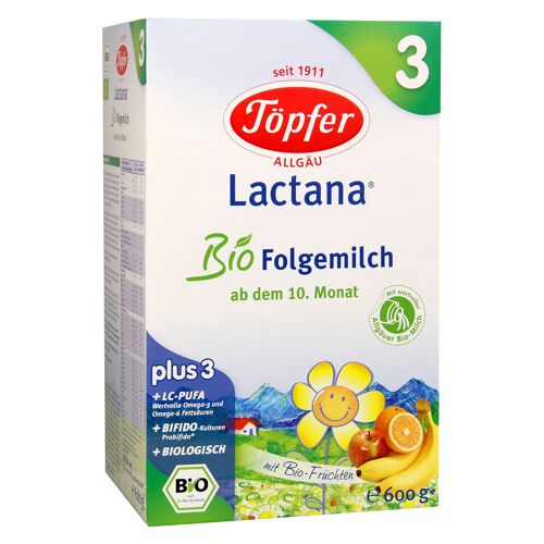 Töpfer GmbH TÖPFER Lactana Bio 3 Pulver 600 Gramm