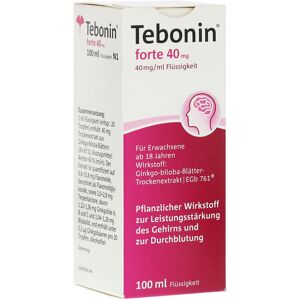 Dr. Willmar Schwabe GmbH & Co. KG Tebonin forte 40mg Flüssigkeit 100 Milliliter