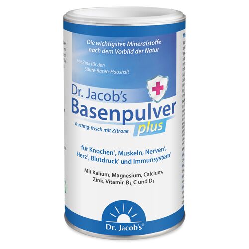 Dr. Jacobs Medical GmbH Dr. Jacob’s Basenpulver plus Basen-Citrat-Mineralstoffe 300 Gramm