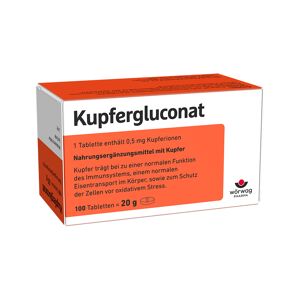 Wörwag Pharma GmbH & Co. KG Kupfergluconat 100 Stück