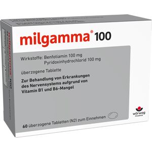 Wörwag Pharma GmbH & Co. KG Milgamma 100 Überzogene Tabletten 60 Stück