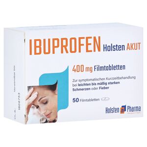 Holsten Pharma GmbH Ibuprofen Holsten akut 400mg Filmtabletten 50 Stück