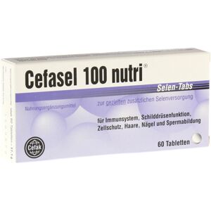 Cefak KG Cefasel 100 Nutri Selen-Tabs 60 Stück