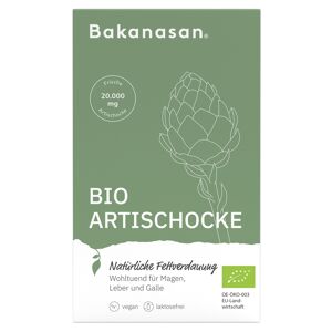 Hansa Naturheilmittel GmbH BAKANASAN Bio Artischocke Kapseln 100 Stück