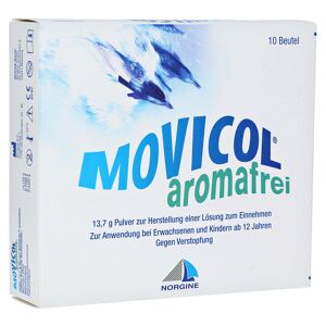 Norgine GmbH MOVICOL aromafrei Plv.z.Her.e.Lsg.z.Einnehmen MP 10 Stück