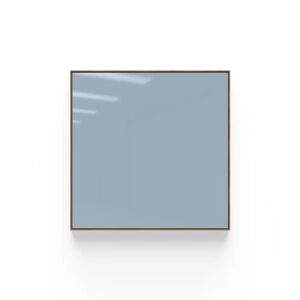 Lintex Glastafel Area - Glänzende/matte Oberfläche, Farbe Crisp 350 - Hellblau, Ausführung Blankes Klarglas, Größe B152,8 x H102,8 cm