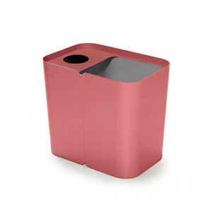 TreCe Mülltrennungs-Behälter Hold, Ausführung PET/Cans & Waste, Farbe Altrosa