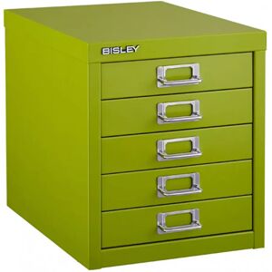 Bisley Standcontainer Multidrawer - 5 Schubladen, A4, Farbe Mimosa