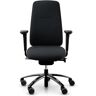 Ergonomischer Bürostuhl RH Logic 220, Stoff Black (Select SC60999), Nackenstütze Nein, Armstütze Ja, Wahl der Räder Räder für harten Boden