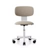 Håg Bürostuhl Tion 2160 - Gepolsterter Sitz und Rücken, Farbe Base White - Mainline Flex Beige, Armstütze Nein