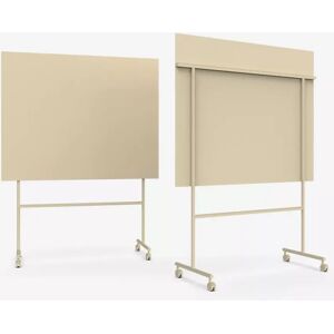 Lintex Mobile Glastafel Mono Mobile, Farbe Mellow 730 - Gelb, Ausführung Mattes Seiden-Glas, Größe B150,7 x H196 cm