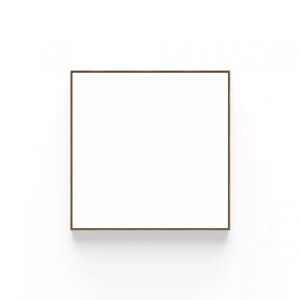 Lintex Glastafel Area - Glänzende/matte Oberfläche, Farbe Pure 130 - Weiß, Ausführung Mattes Seiden-Glas, Größe B202,8 x H102,8 cm