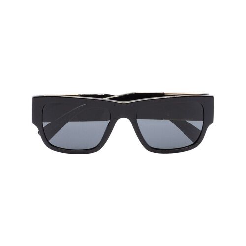Versace Eyewear Sonnenbrille mit eckigem Gestell – Schwarz 56 Male