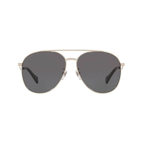Gucci Eyewear Sonnenbrille mit Doppelsteg – Grau 59 Female