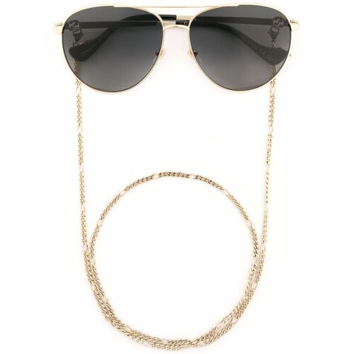 Gucci Eyewear Getönte Pilotenbrille – Gold 61 Female