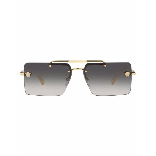 Versace Eyewear Sonnenbrille mit Farbverlauf-Gläsern – Grau 60 Female