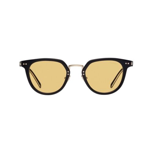 Prada Eyewear Sonnenbrille mit rundem Gestell – Schwarz Einheitsgröße Male