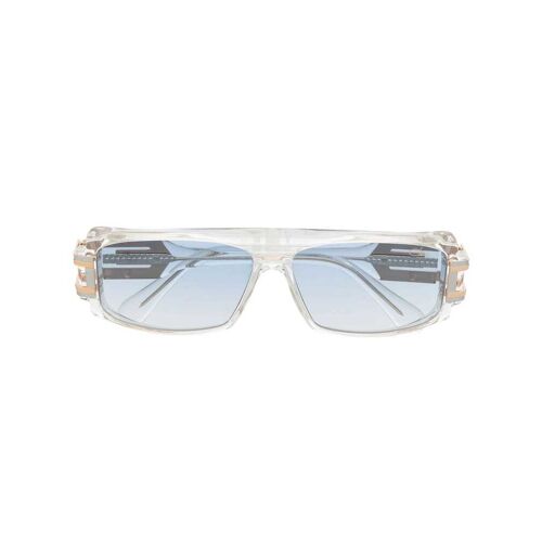 Cazal Eckige MOD1643 Sonnenbrille – Weiß 58 Unisex