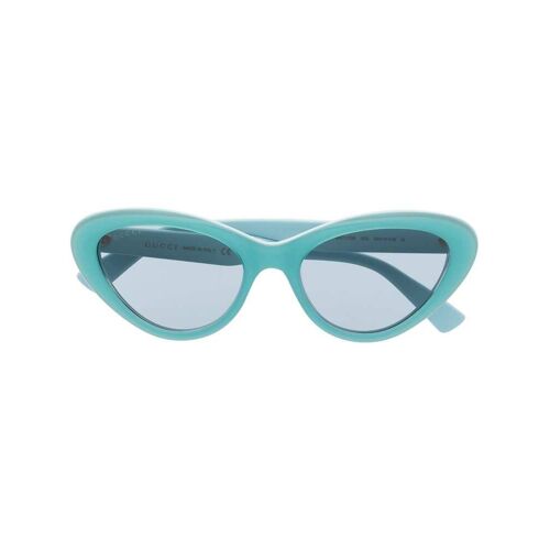 Gucci Eyewear Cat-Eye-Sonnenbrille – Blau Einheitsgröße Female