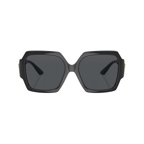 Versace Eyewear Sonnenbrille mit Oversized-Gestell – Schwarz 56 Female