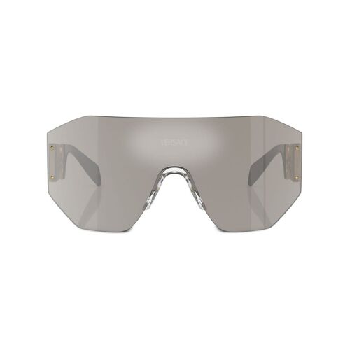 Versace Eyewear Sonnenbrille im Oversized-Look – Grau Einheitsgröße Unisex
