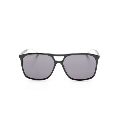 Gucci Eyewear Sonnenbrille mit eckigem Gestell – Schwarz 60 Male