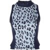 Sweaty Betty Sportoberteil mit Geparden-Print - Blau XS/S/M/XXS/L/XL/XXL Female