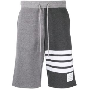 Thom Browne Joggingshorts mit Streifen - Grau 5/00/2/4/1/3/0 Male